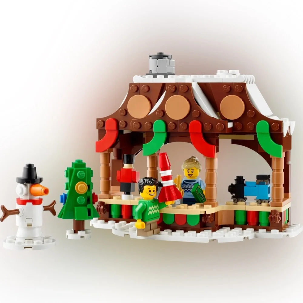 LEGO 40602 Creator Winter Market Stall Exclusive Holidays Set, 271 Piece, NIB